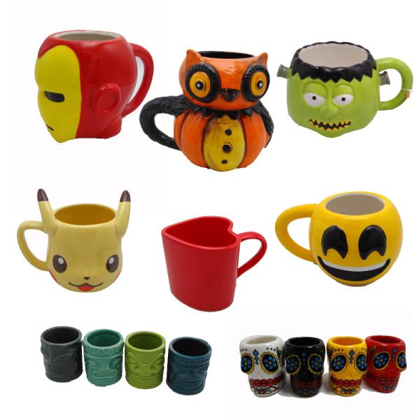 Coffee Mug: Football, Basketball, Baseball  Golf Ball Custom Ball Shape Ceramic Drinkware coffee Mug