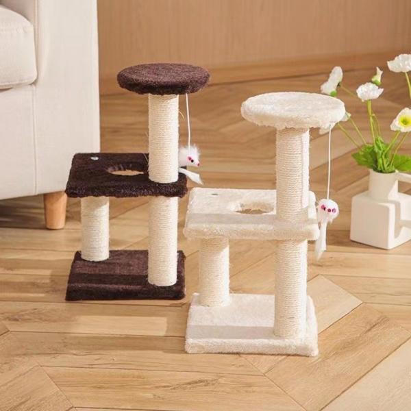ODM Designs Pet Product Multi-Layer Cat Tower Jumping Toy for Cats and Small Animals