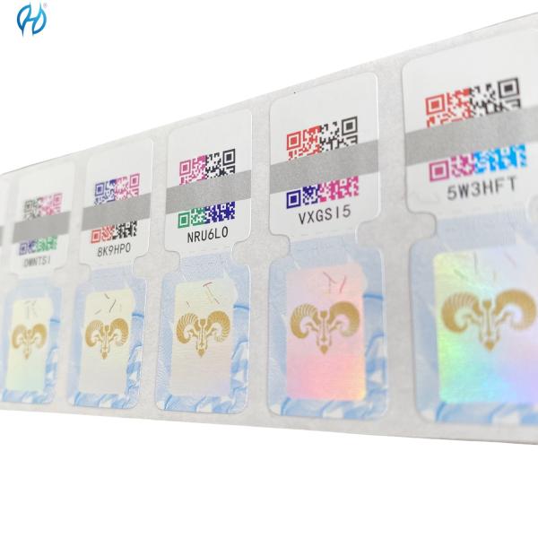 Custom Qr Code Stickers , Print Qr Code Labels For Scanning Square Products