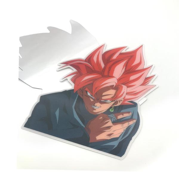 Однокомпонентные 3D-наклейки для движения персонажа линзообразные мультфильмы наклейки для автомобилей ноутбуки декор бутылки с водой