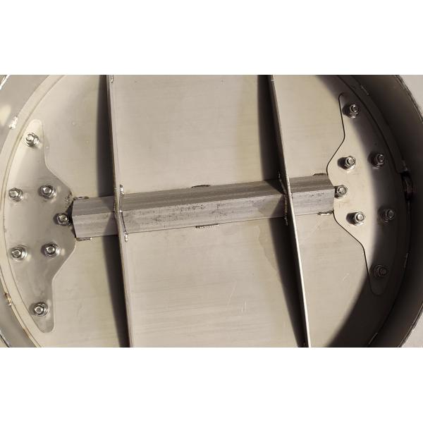 Pneumatic Duct Flapper Valve Stainless Steel Drain Flapper Valve