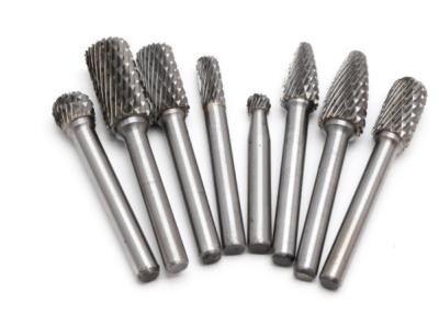 Polished Tungsten Carbide Bur Bits Rotary Cutter Files CNC Engraving Tool