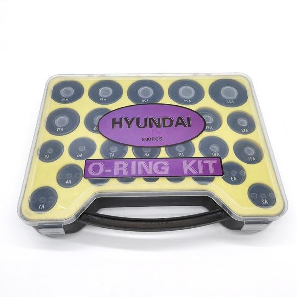 Rubber Material Excavator Seal Kit O Ring Shape 800PCS For Hyundai