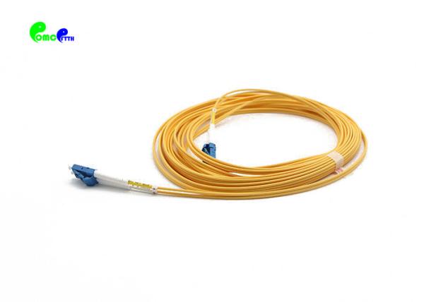 OS2 LC UPC - LC UPC Fiber Patch Cables  Duplex 10m G657A2 9 /125  LSZH Yellow  IL