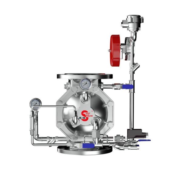 Timely Pendent Installation Open Type Rain Alarm Valve Deluge Water Extinguishing System