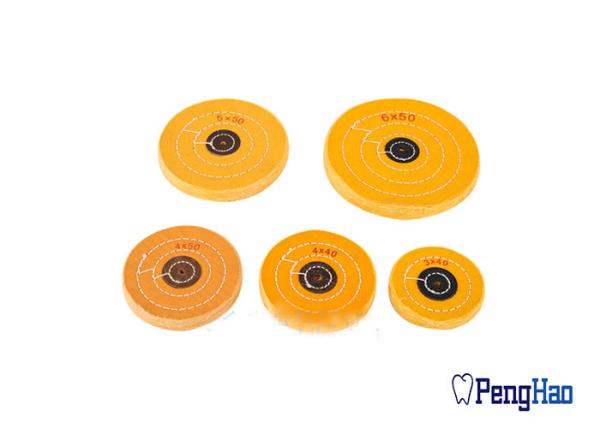 All Kinds Sizes Dental Rotary Tools Dental Polishing Cotton Buffs Cloth Wheel Type