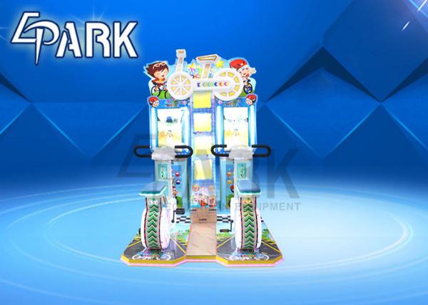 Wholesale interactive experience fitness bike EPARK kids bicycle racing video game ticket redemption machine