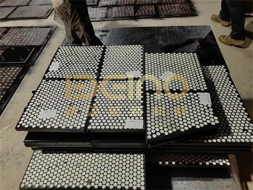 Hexagonal Alumina Ceramic Pipe Wear Resistant Rubber Ceramic Panels