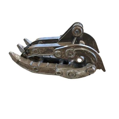 Attachment high quality professional team excavator mechanical grapple for mini excavator
