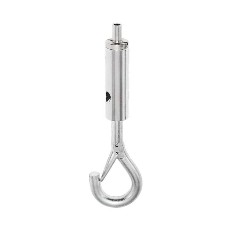 Stainless Steel Brass Carbon Steel Cable Gripper Led Lighting Wire Rope Accessories with Hook