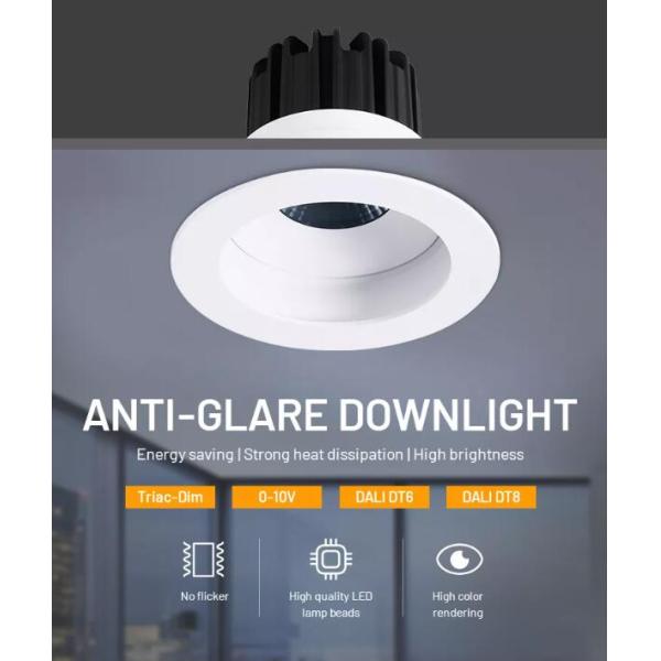 Потолок СИД отверстия фликера свободный 88mm делает центром внимания 8W 10W для Bathroom