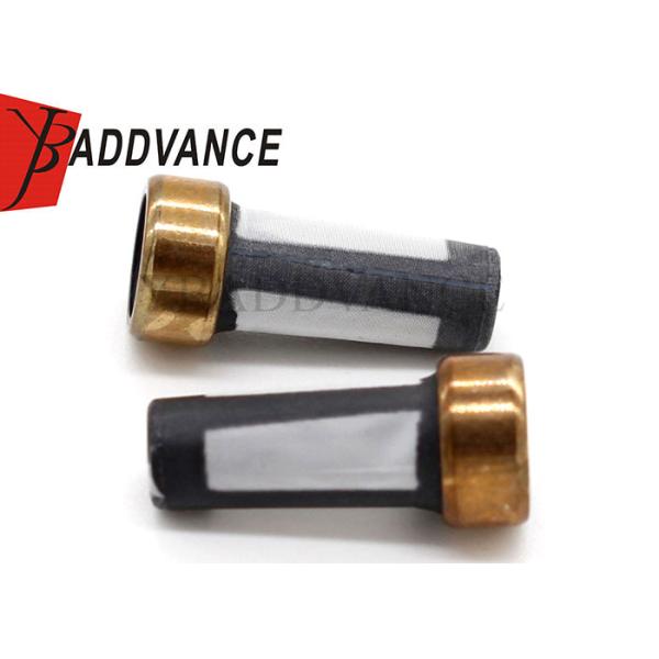 Black Gasoline Fuel Injector Repair Kits Nozzle Filter For Mazda 6 2.0 Injector