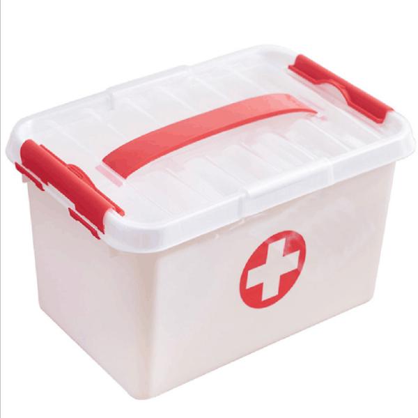 Family  first aid kit box household first aid equipment  medication  Plastic Storage Container Box case Cabinet