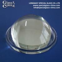 Lentille en verre Pyrex à haute transmission Lentille asphérique en verre pour le couvercle de la lumière LED