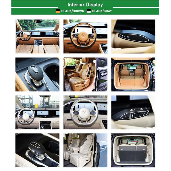 2024 Coche eléctrico de alta velocidad con NEDC 475/605KM Motor 1.5T L4 5 Puertas 7 asientos con motor de carga rápida Híbrido óleo-eléctrico