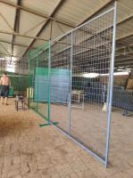 Cercas temporales portátiles para exteriores con malla de alambre soldada Paneles de cercas resistentes a la corrosión