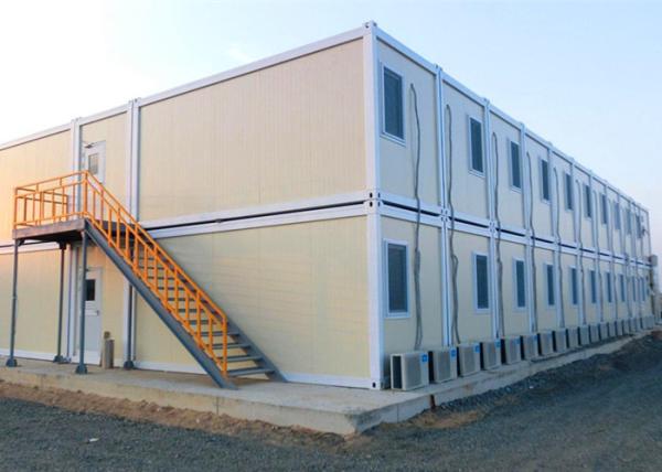 Economical Practical Steel Container Houses , Safe Steel Shipping Container Homes