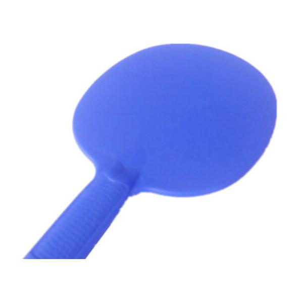 Green Outdoor Table Tennis Racket Plastic Weather Shock Resistant For Children Practice Training