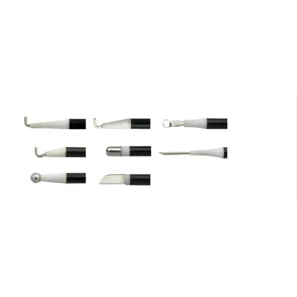 5mm Ceramics Head L Hook Monopolar Electrode for Safe and Accurate Laparoscopic Surgery