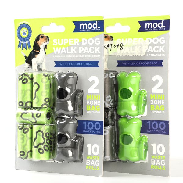 Custom Tear Resistant Pet Doggy Bags Biodegradable Plastic With Dispenser