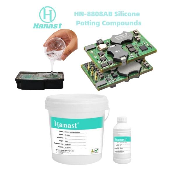 LED Encapsulation Silicone Potting Compound Gel For Electrical Insulation Thermal Conductive