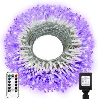 70m Length 100V Purple Christmas Lights Outdoor 700 LED Waterproof