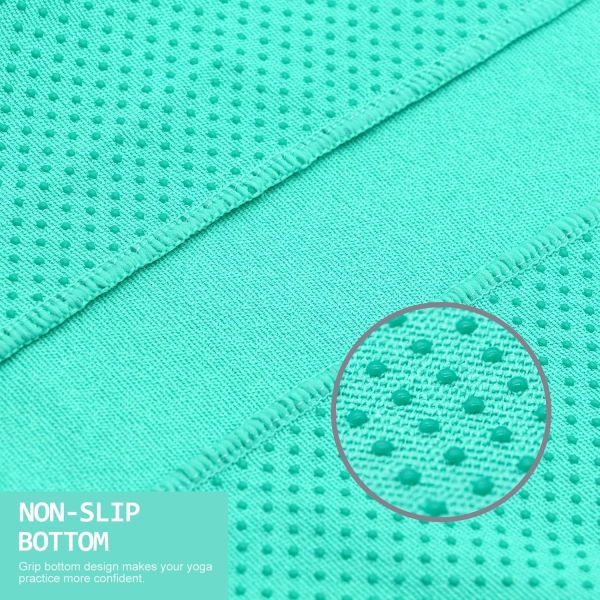 Custom Quick Dry Super Absorbent Yoga Fitness Gym Travel Towel Soft Lightweight Microfiber Wholesale Microfiber Yoga Towel