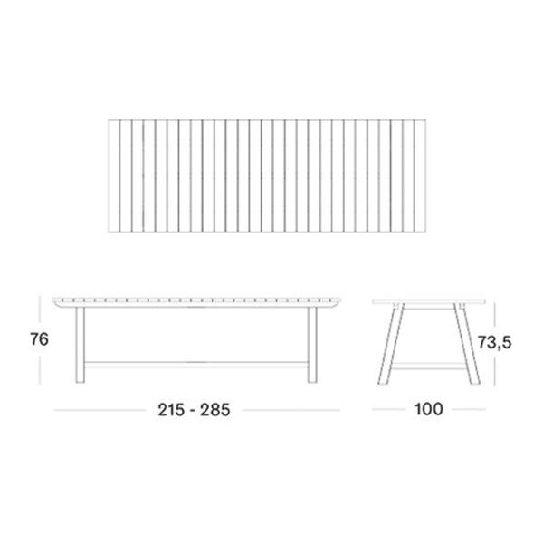 All Weather Luxury Rattan Outdoor Furniture Teak Outdoor Dining Set for Outdoor Leisure