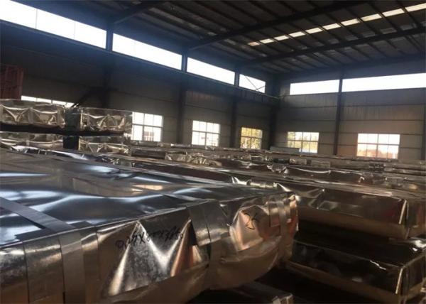 Corrosion Resistance 0.5 x 1220 Regular Spangle Galvanized Steel Sheet