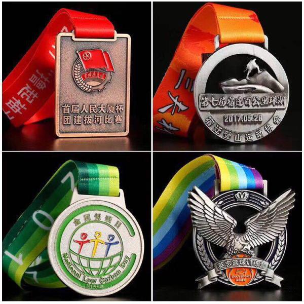 Track Field Metal Commemorative Medals Marathon Gold Silver Bronze Event Medals