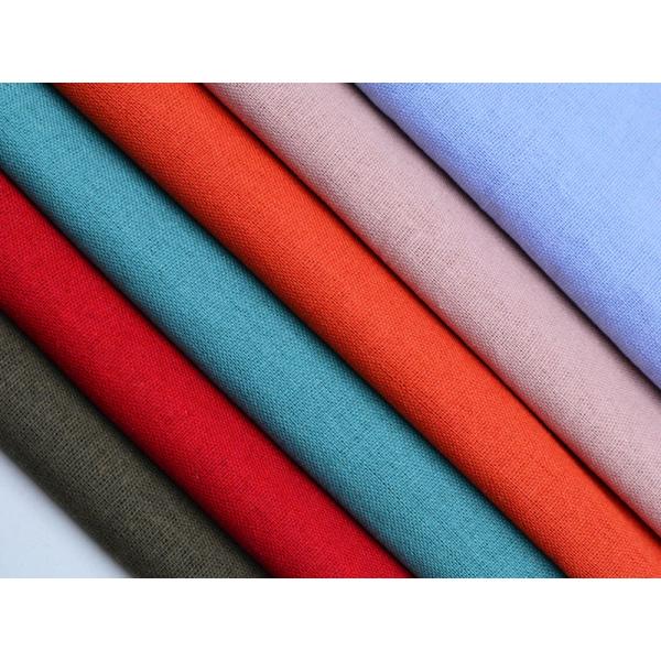 Материал ткани белья рами сплошного цвета 167gsm-185gsm сплетенный равниной