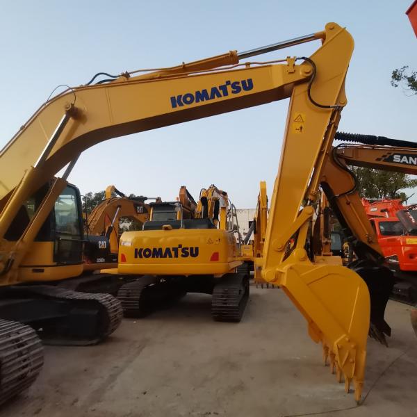 Em segunda mão Komatsu PC200 Excavator Japão Motor 0-2000 Horas de trabalho 20000 KG Peso