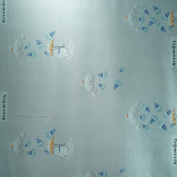 Four Seasons Grey 43D Polyester Tricot Mattress Cover Fabric By The Yard