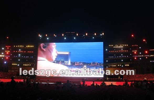 12mm outdoor full color outdoor advertising