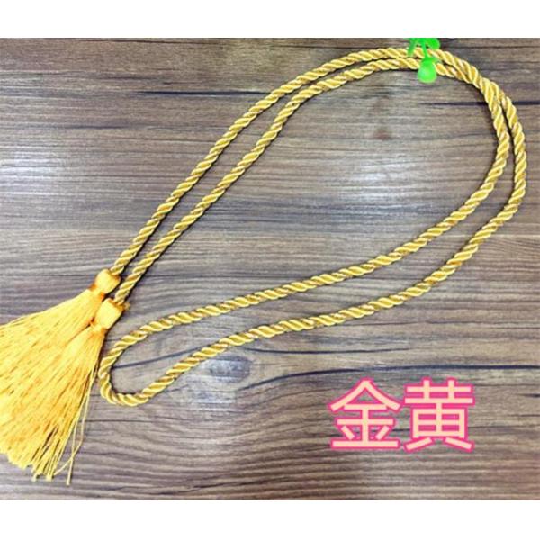 Delicate fluorescent multicolored fringe tassel trimming for graduation cap decoration