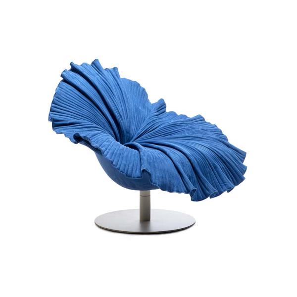 High replica Colorful bloom easy chair flower shape chair bloom lounge chair in fabric modern calssic lougne chair