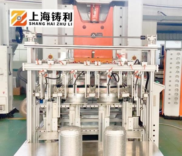 180mm 260mm Aluminum Foil Container Machine Smc 7.5m 3P Disposable Food Container Making Machine