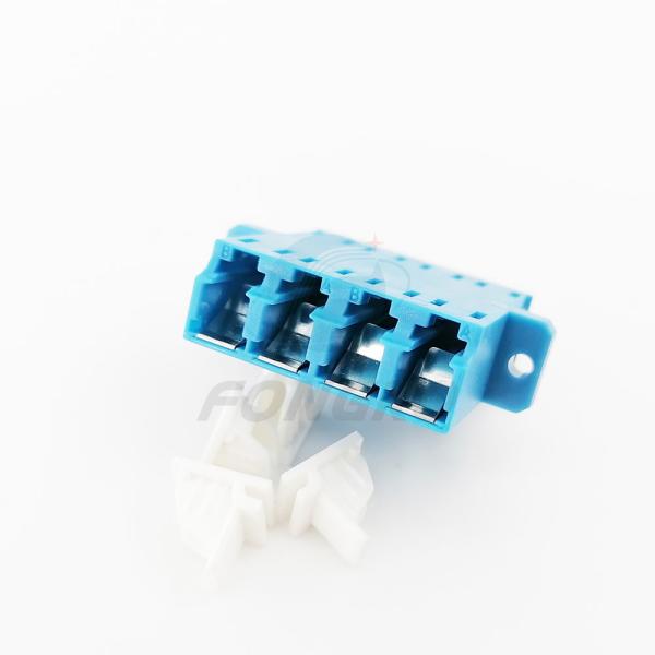 однорежимный голубой переходник соединителя UPC LC оптического волокна 1550nm