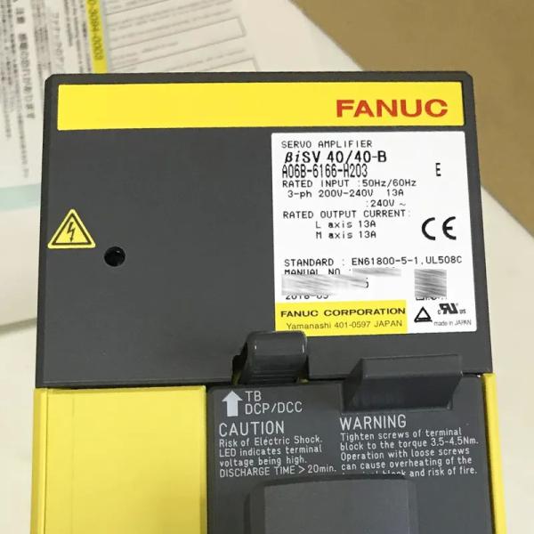 A06B-6166-H203 Industrial Automation Fanuc Servo Drive  New Condition