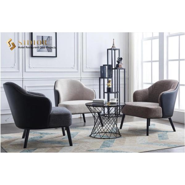 Leather Relaxing Chair, Morder Leather Chair, Living Room Lounge Chair, High Density Foam, PU Leather Upholstery