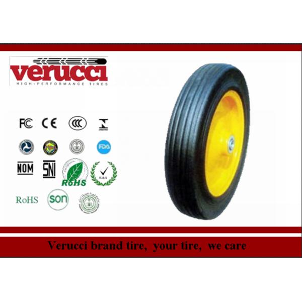 Small Solid Rubber Wheels 410/350-4