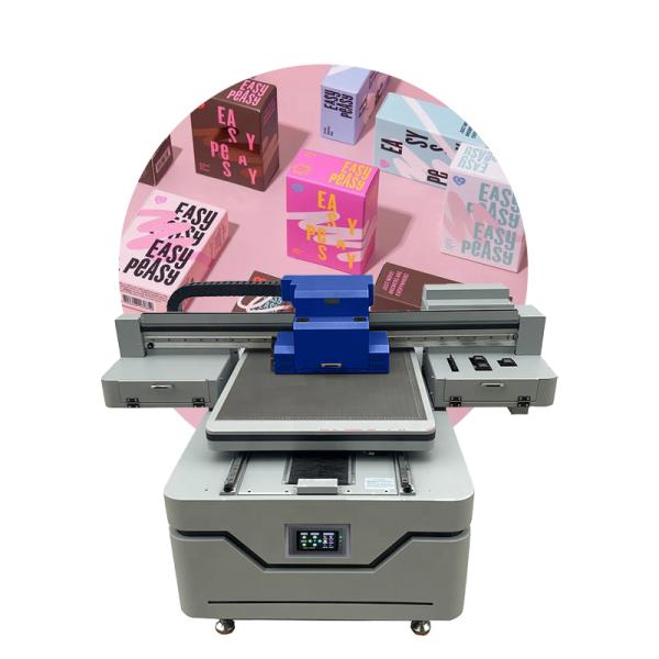 Pen Shop High Quality Outlet A1 Size 6090 UV Flatbed Printer XP600 I1600 I3200 Head for Plastic/Acrylic/Metal/Phone Case