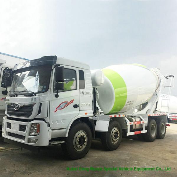 HOMAN 8x4 12 Cubic Concrete Agitator Truck , Concrete Mixing Transportation Truck