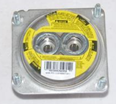 Compact ∅54.5mm*H38mm Airbag Gas Generator with Double Explosion for Driver and Passenger Airbag