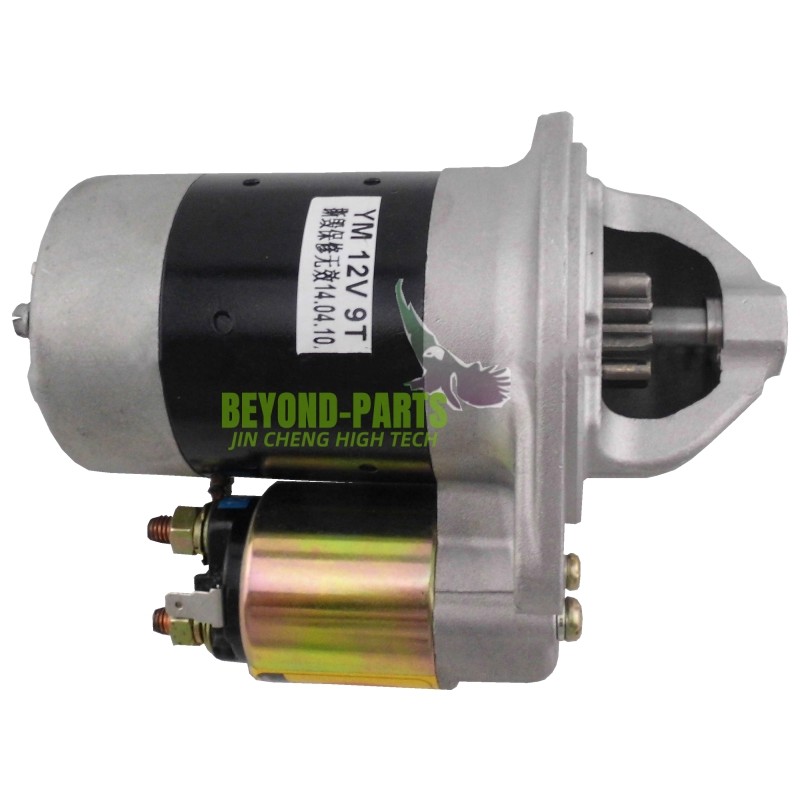 Начало частей экскаватора Yanmar 2TN66E начиная мотор стартера 228000-5750 12V 9T 0.8KW