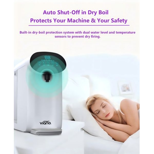 Countertop Instant‑Hot RO Water Purifier With UV Sterilization