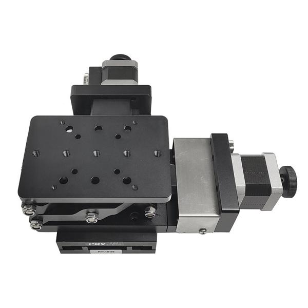 Two Dimensional Combined Stage Motorized Lab Jack For Ultra Thin Linear Stage