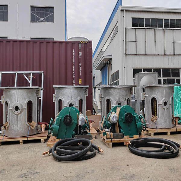 Scrap Metal Smelting Industrial Furnace Iron And Steel Aluminum Alloy Smelting And Recycling Machine Electric Smelting Furnace
