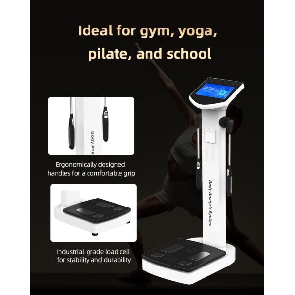 Gym Use Full Body Analyzer Body Scanner Analyzer Scanner Machine Human Composition Measurement Fat Analyse