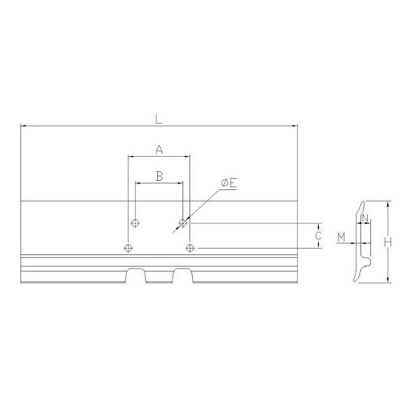 Bulldozer track shoes drawings Обувь для бульдозеров с одноуровневым грузовиком, двойным/тройным грузовиком, тяжелая обувь для болота